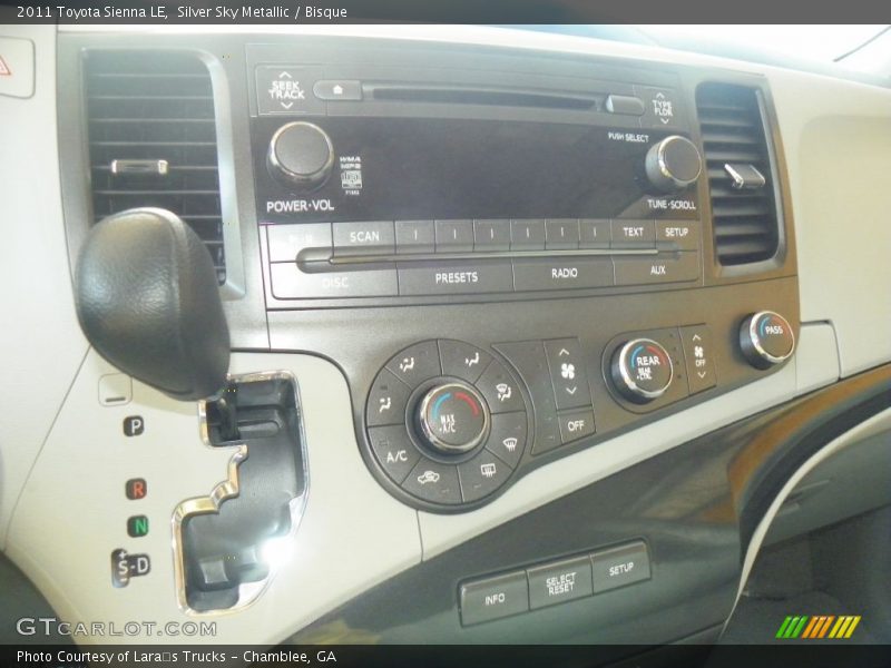 Silver Sky Metallic / Bisque 2011 Toyota Sienna LE
