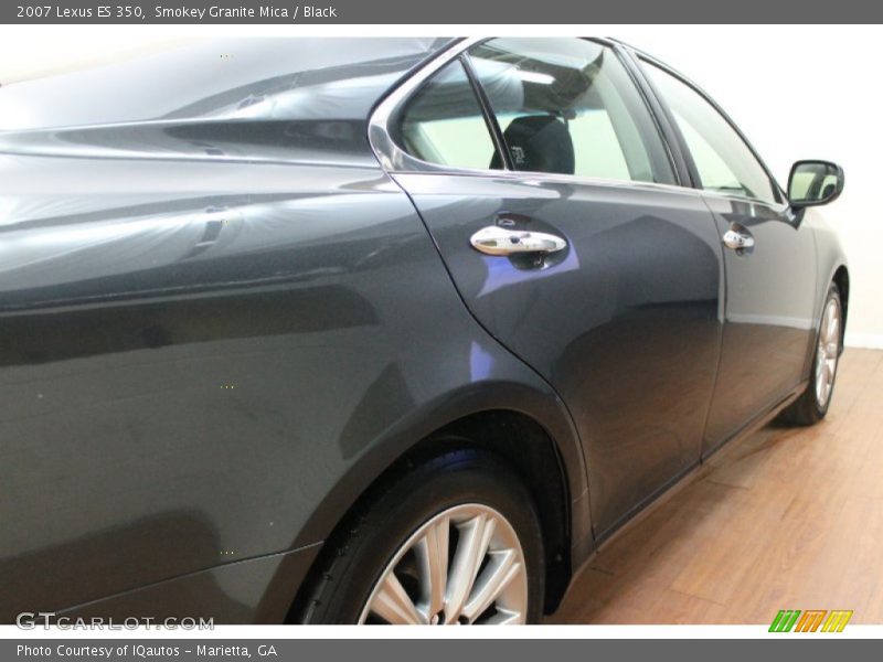 Smokey Granite Mica / Black 2007 Lexus ES 350