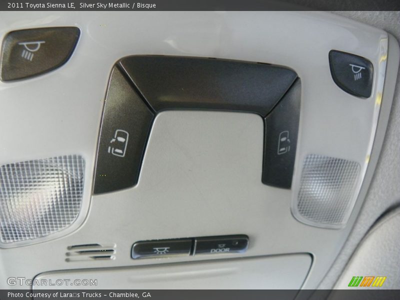 Silver Sky Metallic / Bisque 2011 Toyota Sienna LE