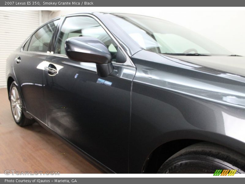 Smokey Granite Mica / Black 2007 Lexus ES 350