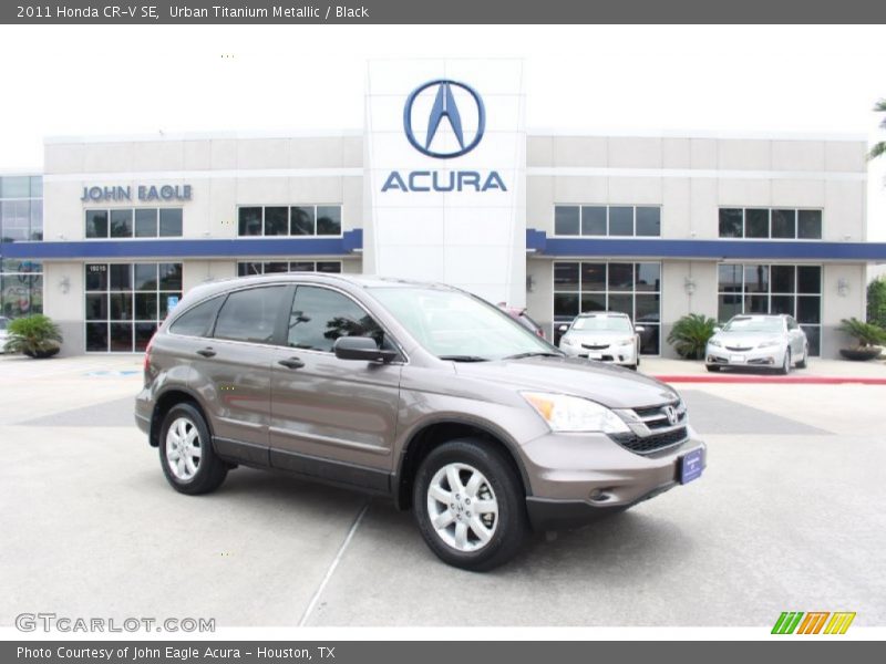 Urban Titanium Metallic / Black 2011 Honda CR-V SE