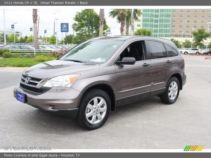 Urban Titanium Metallic / Black 2011 Honda CR-V SE