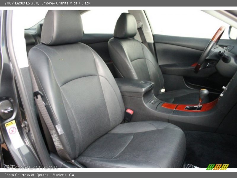 Front Seat of 2007 ES 350