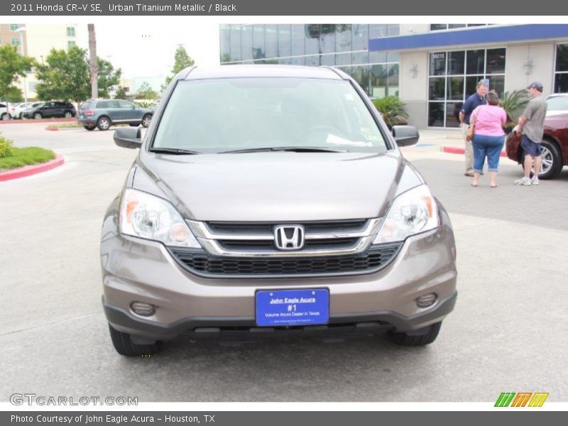 Urban Titanium Metallic / Black 2011 Honda CR-V SE