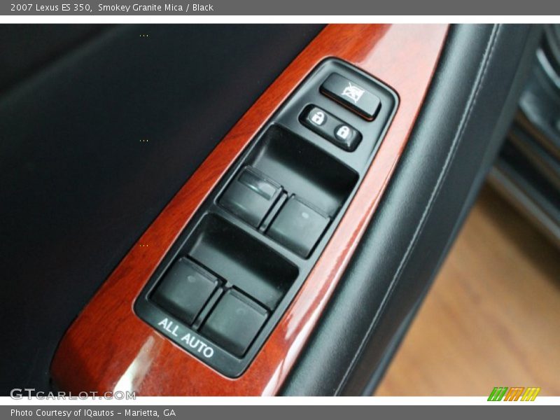 Smokey Granite Mica / Black 2007 Lexus ES 350