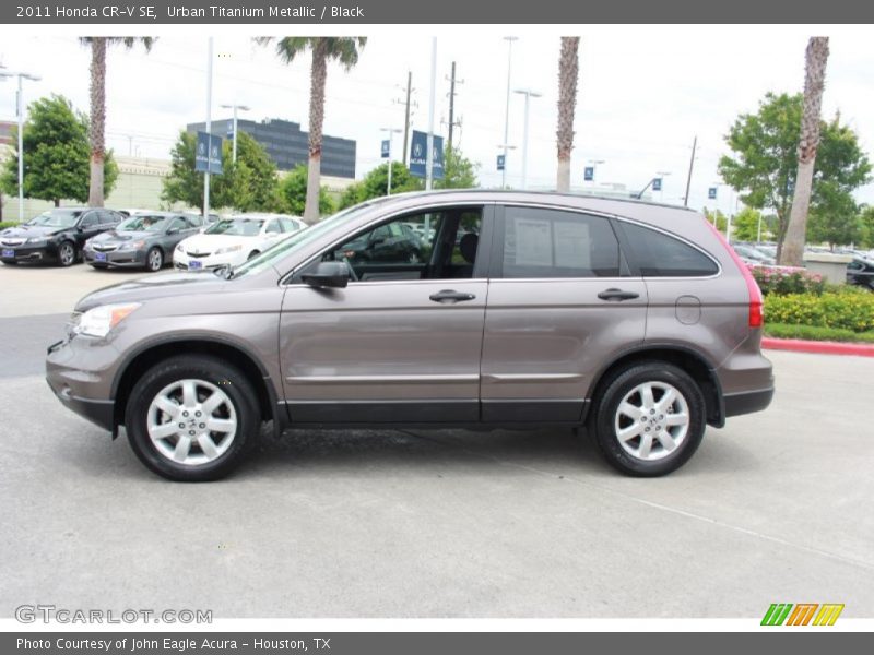 Urban Titanium Metallic / Black 2011 Honda CR-V SE