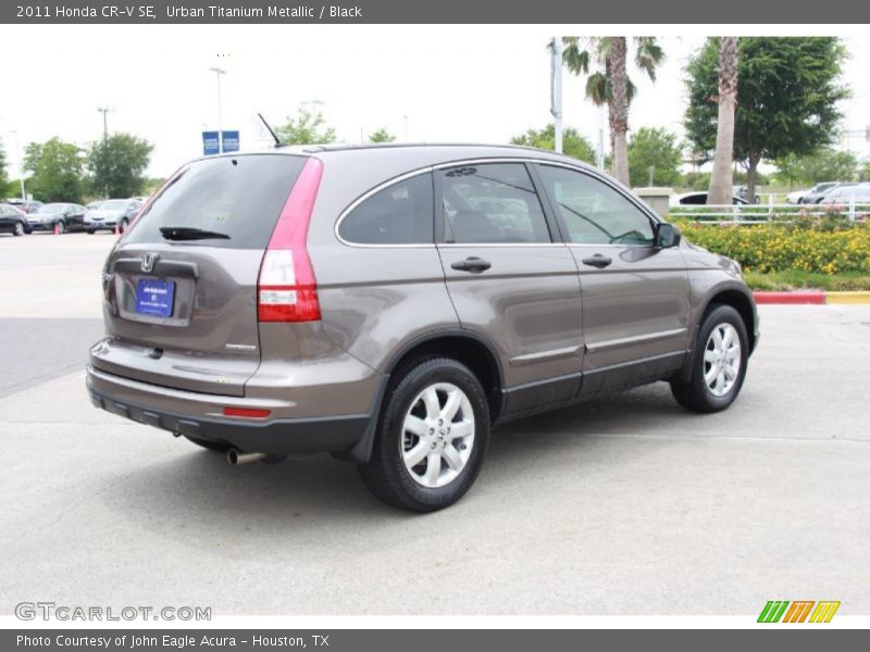 Urban Titanium Metallic / Black 2011 Honda CR-V SE