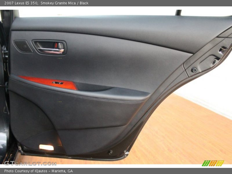 Smokey Granite Mica / Black 2007 Lexus ES 350
