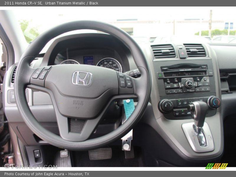 Urban Titanium Metallic / Black 2011 Honda CR-V SE