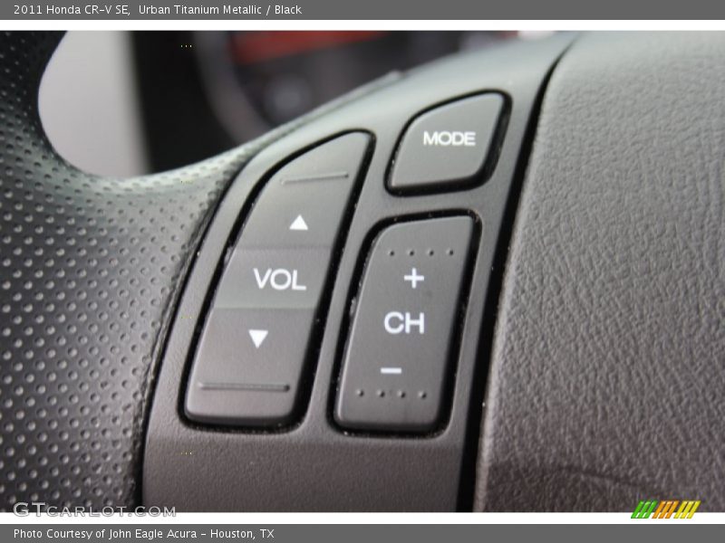 Urban Titanium Metallic / Black 2011 Honda CR-V SE