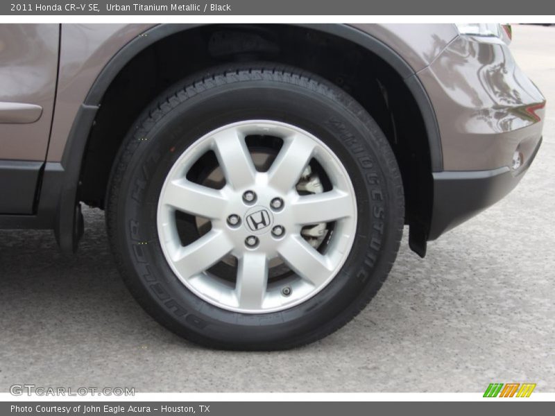 Urban Titanium Metallic / Black 2011 Honda CR-V SE