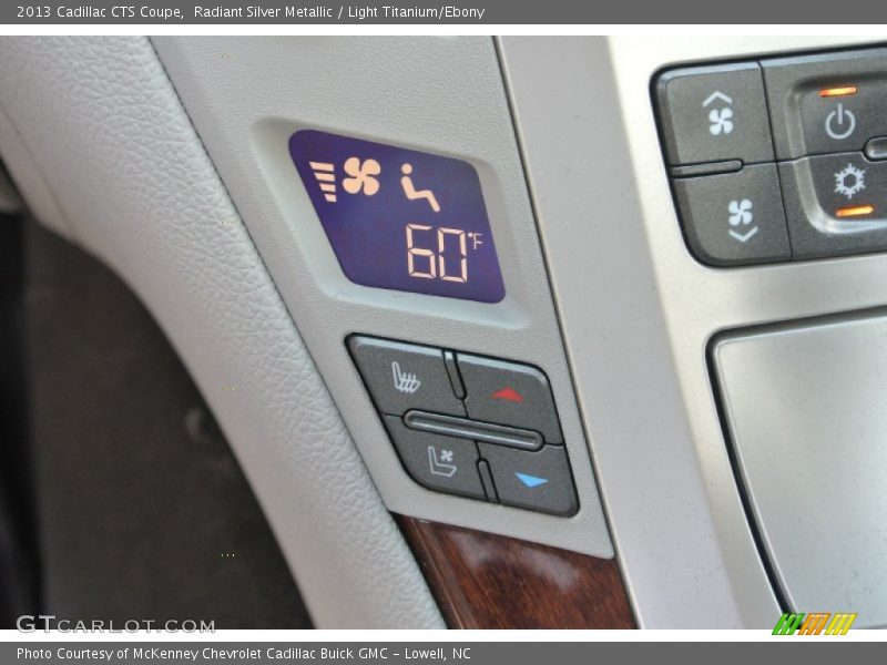 Radiant Silver Metallic / Light Titanium/Ebony 2013 Cadillac CTS Coupe