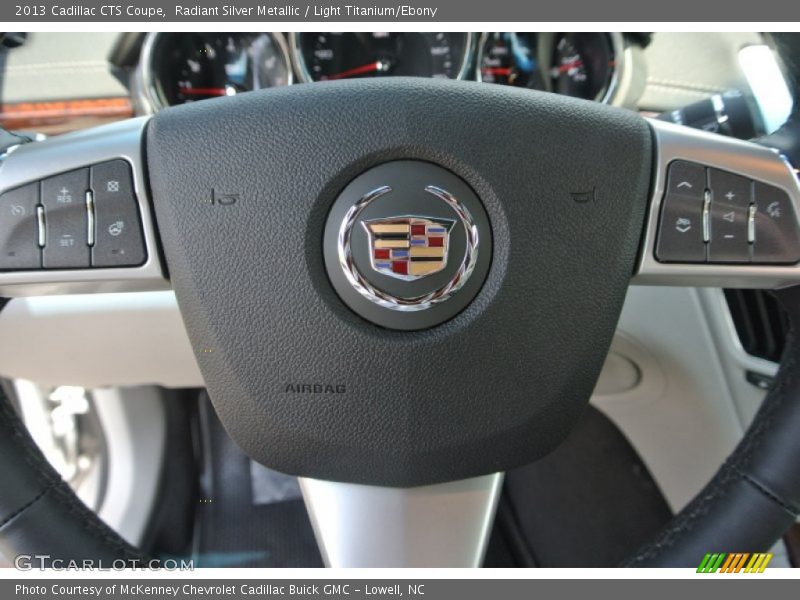 Radiant Silver Metallic / Light Titanium/Ebony 2013 Cadillac CTS Coupe