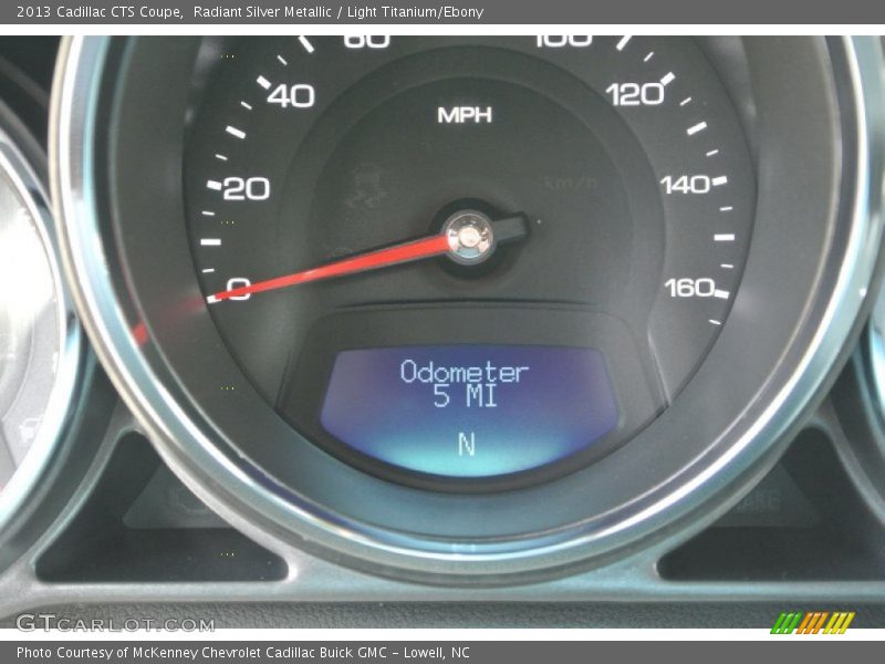 Radiant Silver Metallic / Light Titanium/Ebony 2013 Cadillac CTS Coupe