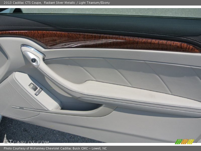 Radiant Silver Metallic / Light Titanium/Ebony 2013 Cadillac CTS Coupe