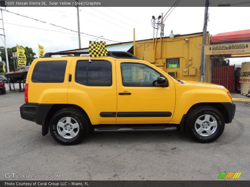 Solar Yellow / Steel/Graphite 2005 Nissan Xterra SE