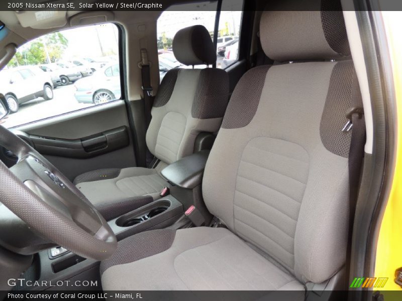 Solar Yellow / Steel/Graphite 2005 Nissan Xterra SE