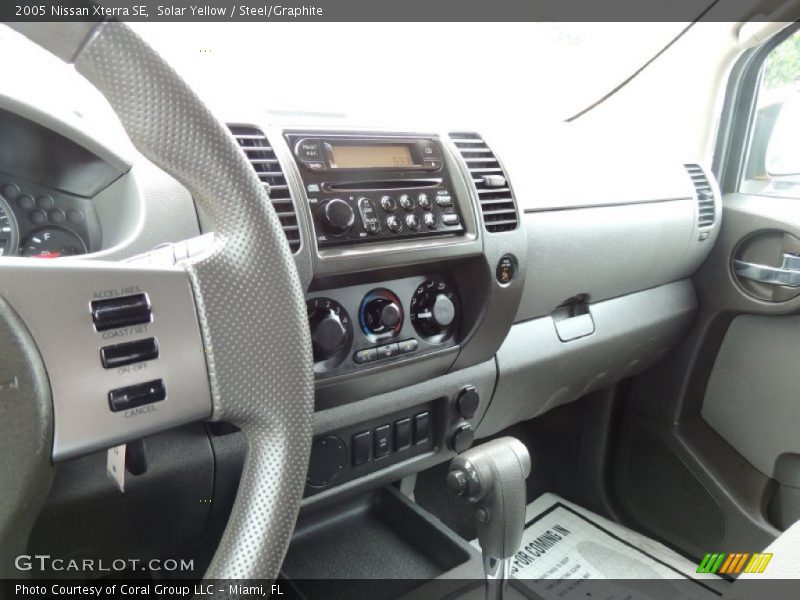Solar Yellow / Steel/Graphite 2005 Nissan Xterra SE