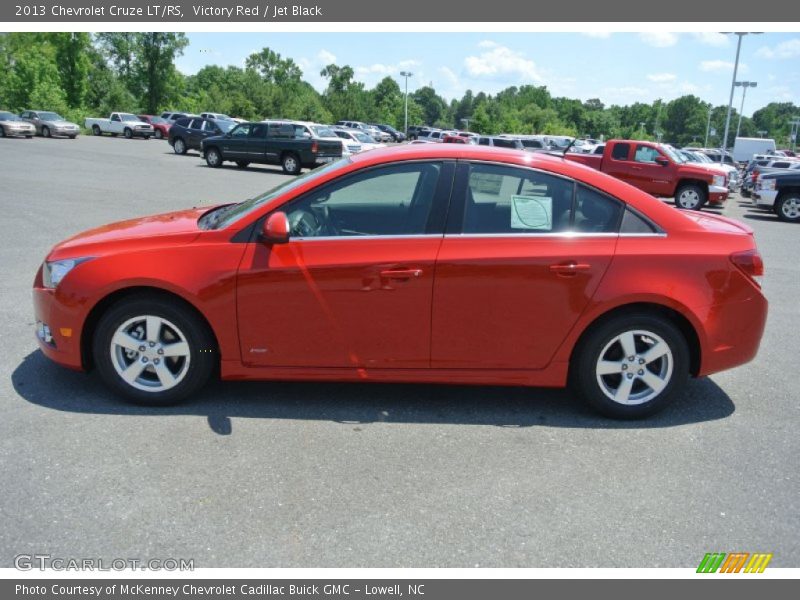 Victory Red / Jet Black 2013 Chevrolet Cruze LT/RS