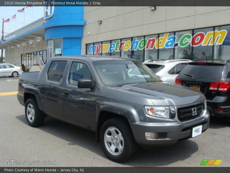Polished Metal Metallic / Gray 2010 Honda Ridgeline RT
