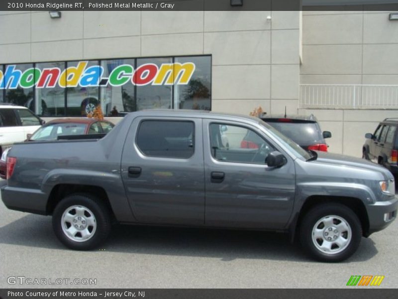 Polished Metal Metallic / Gray 2010 Honda Ridgeline RT