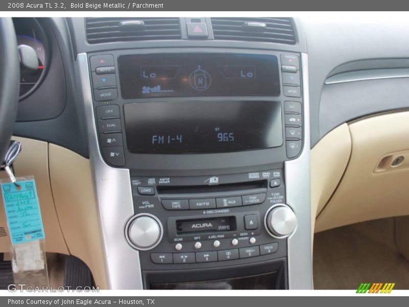 Controls of 2008 TL 3.2