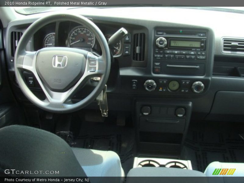 Polished Metal Metallic / Gray 2010 Honda Ridgeline RT