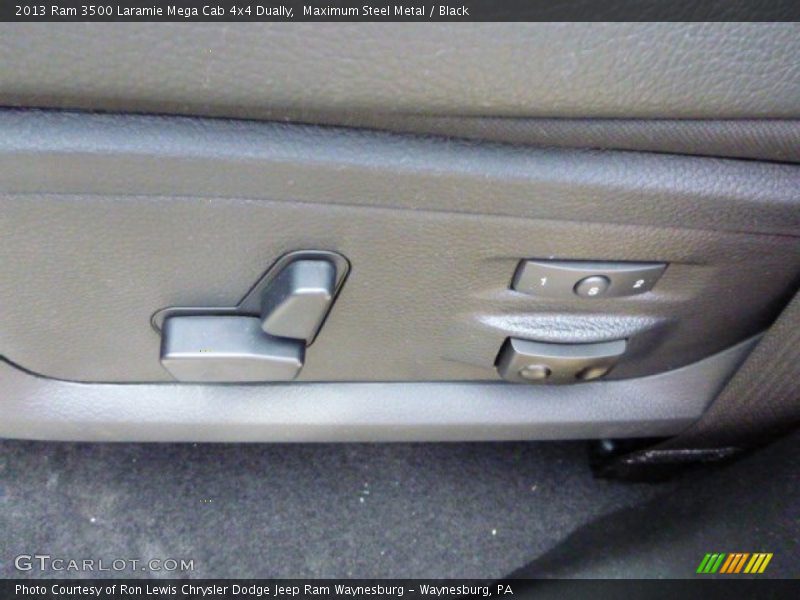 Maximum Steel Metal / Black 2013 Ram 3500 Laramie Mega Cab 4x4 Dually