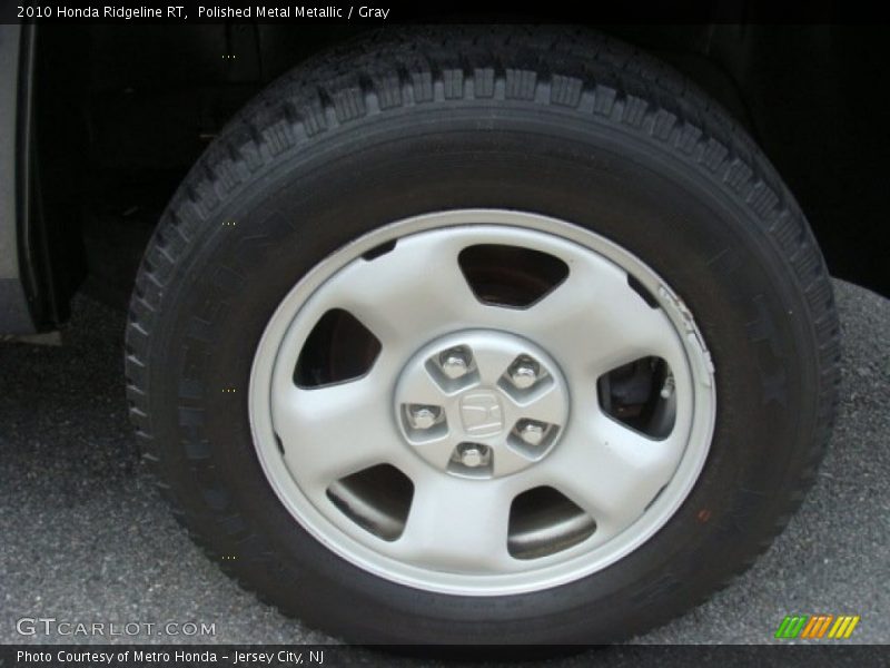 Polished Metal Metallic / Gray 2010 Honda Ridgeline RT