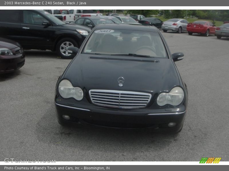 Black / Java 2003 Mercedes-Benz C 240 Sedan