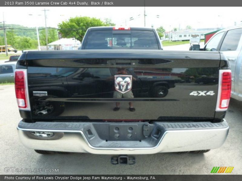 Black / Black 2013 Ram 3500 Laramie Crew Cab 4x4 Dually