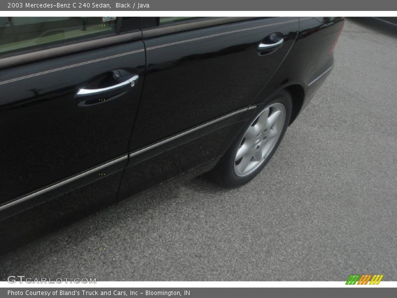 Black / Java 2003 Mercedes-Benz C 240 Sedan