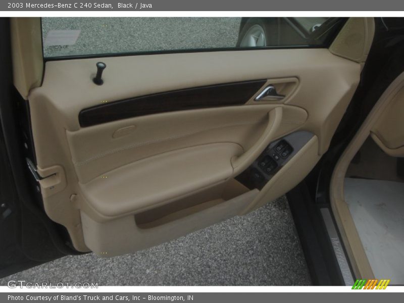 Black / Java 2003 Mercedes-Benz C 240 Sedan