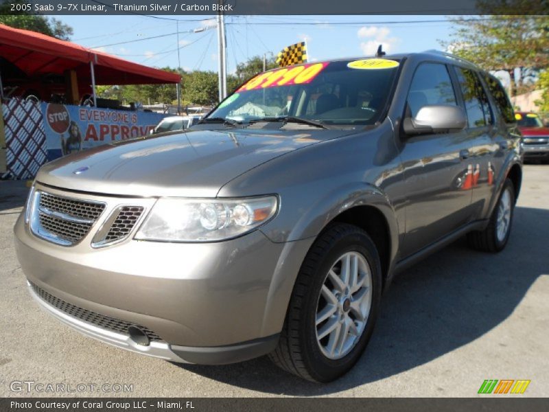 Titanium Silver / Carbon Black 2005 Saab 9-7X Linear