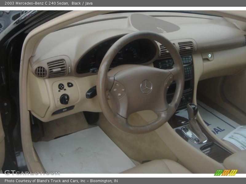 Black / Java 2003 Mercedes-Benz C 240 Sedan