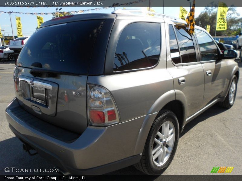 Titanium Silver / Carbon Black 2005 Saab 9-7X Linear