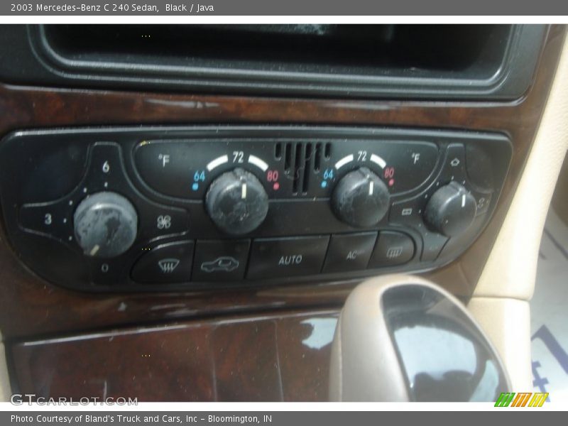 Black / Java 2003 Mercedes-Benz C 240 Sedan