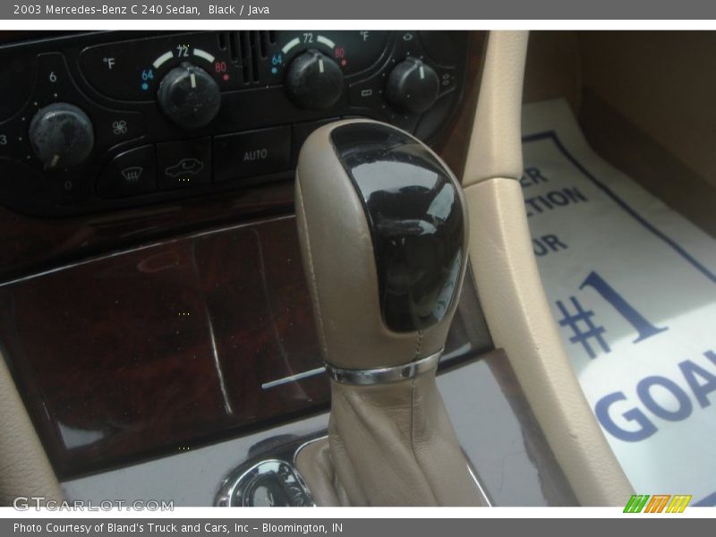 Black / Java 2003 Mercedes-Benz C 240 Sedan