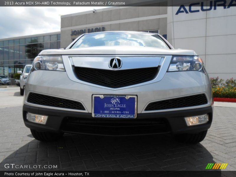 Palladium Metallic / Graystone 2013 Acura MDX SH-AWD Technology
