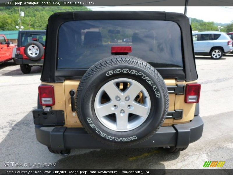 Dune Beige / Black 2013 Jeep Wrangler Sport S 4x4