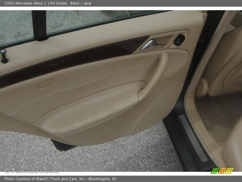 Black / Java 2003 Mercedes-Benz C 240 Sedan