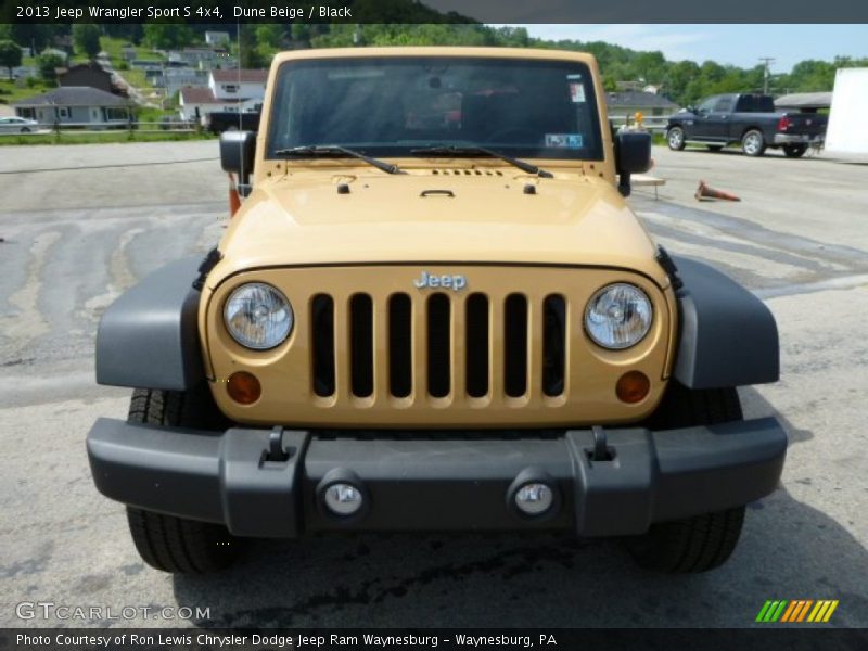 Dune Beige / Black 2013 Jeep Wrangler Sport S 4x4