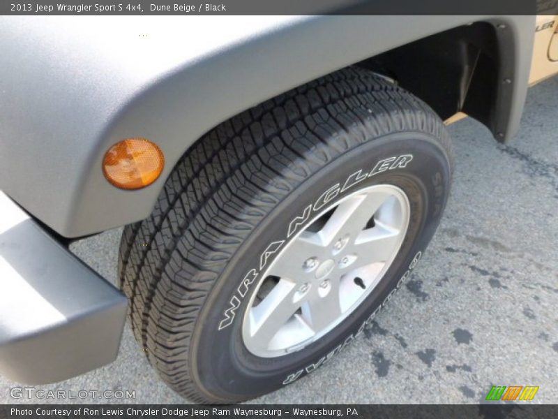 Dune Beige / Black 2013 Jeep Wrangler Sport S 4x4