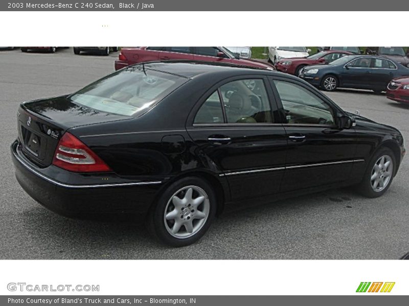Black / Java 2003 Mercedes-Benz C 240 Sedan