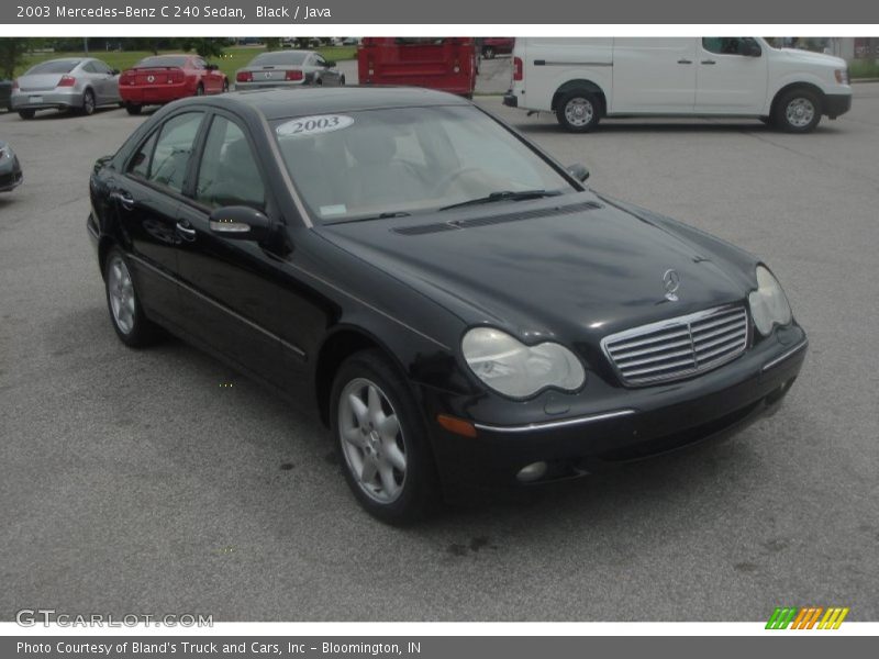 Black / Java 2003 Mercedes-Benz C 240 Sedan