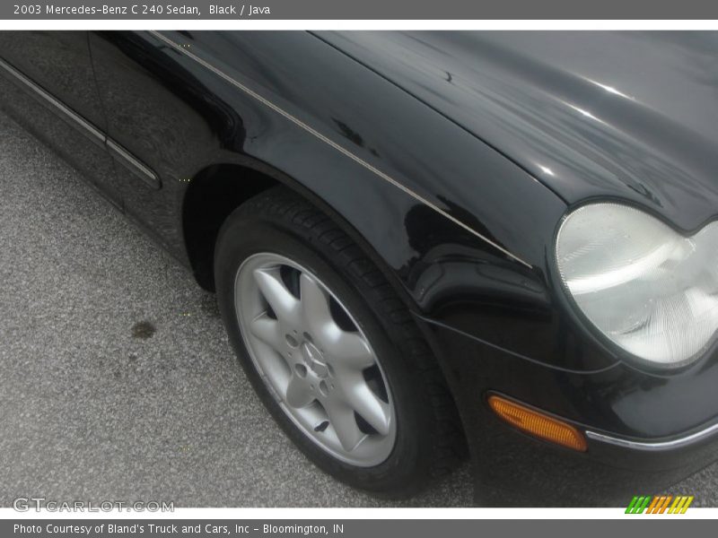 Black / Java 2003 Mercedes-Benz C 240 Sedan