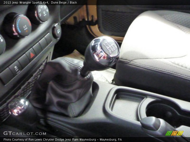  2013 Wrangler Sport S 4x4 6 Speed Manual Shifter