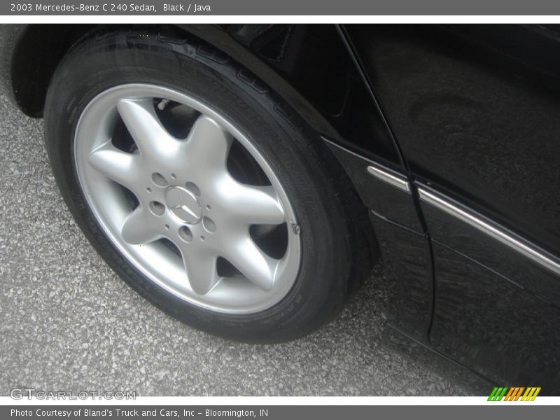Black / Java 2003 Mercedes-Benz C 240 Sedan