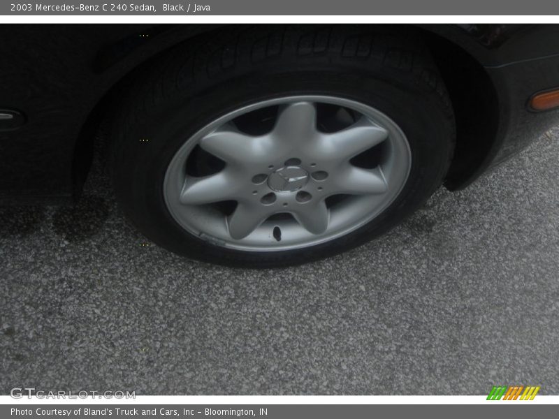 Black / Java 2003 Mercedes-Benz C 240 Sedan