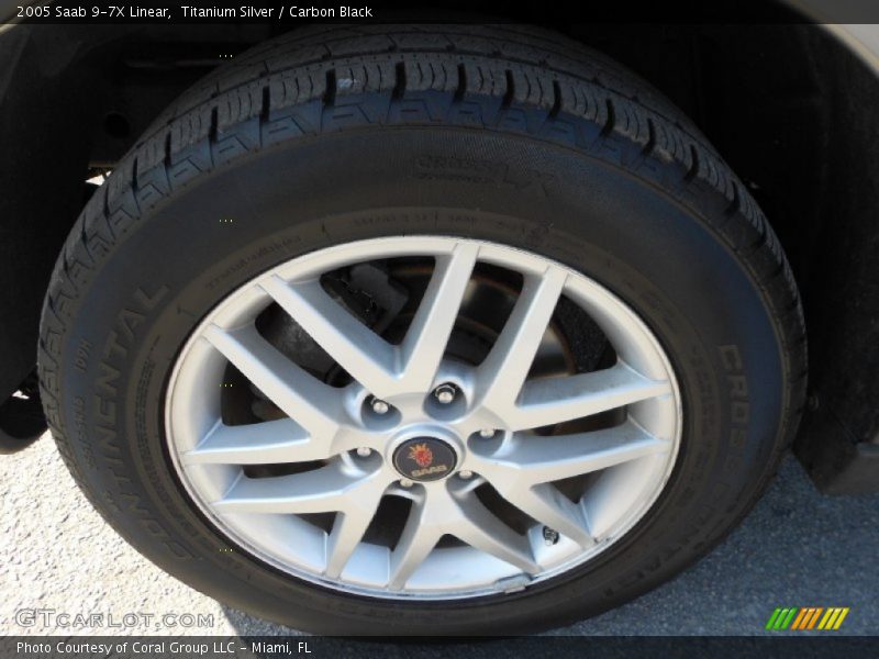 Titanium Silver / Carbon Black 2005 Saab 9-7X Linear